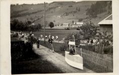 Fahrradfahrer - Einrad