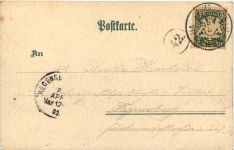 Gruss aus Simbach am Inn - Litho
