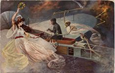 Der letzte Augenblick des Luftfahrers - Flugzeug