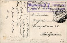 Der letzte Augenblick des Luftfahrers - Flugzeug