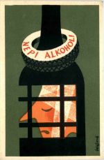 Künstler AK - Feiglova - Nepi Alkohol