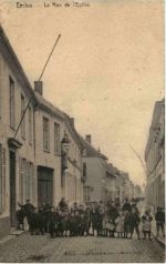 Eecloo - La Rue de l Eglise - Feldpost