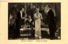 Film -Saison in Kairo - Willy Fritsch Renate Müller