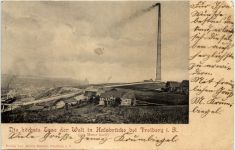 Halsbrücke bei Freiberg in Sachsen - Die höchste Esse der Welt
