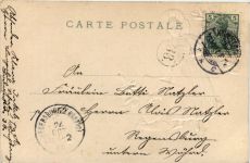 KAnton Bern - Litho Prägekarte