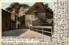 Alt-München Die Taubenstrasse in Giesing