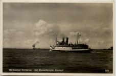 Nordseebad Norderney - Der Bremerdampfer Glückauf