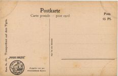 Transportboot auf dem Tigris - Künstler AK Rave