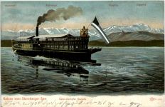 Grüsse vom Starnberger See - Salondampfer Bavaria
