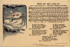 Liederkarte - Bleib mer noch a wing do