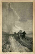 Künstler AK - Fahrenkrog - Im Schatten des Schicksals