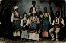 BAuerntracht von Sofia - Feldpoost