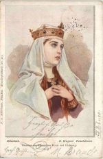 Elisabeth - Künstler Ak Doubek