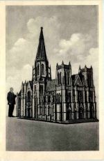 Streichholz Wunderwerk KAthedrale zu New York