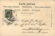 Gruss aus dem Appenzeller Land - Litho