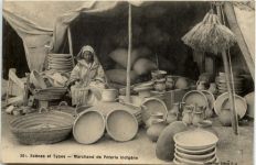 Marchand de Poterie indigene