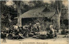 Saigon - Marche en plein vent
