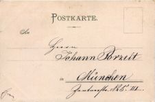 Bayrische Volkstrachten - Bayreuth - Litho