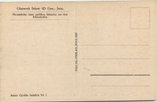 Glaswerk Schott Jena - Herausholen einer optischen Schmelze