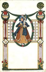 Künstler AK Jugendstil - Fritz Quidenus