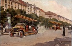 Feuerwehr - Künstler AK Willly Moralt