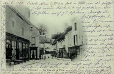 Vitteaux - La Rue de la Ville