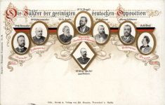 Die Führer der geeinigten deutschen Opposition