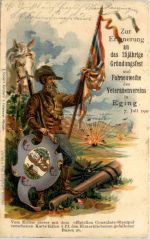 Eging - 25jähriges Gründungsfest des Veteranenvereins Buren 1901
