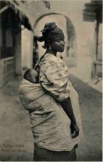 Kongo-Idylle - Mutter mit Baby