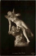 Künstler AK - Prof. Brogi - Die Perle