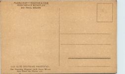 München - Marionetten Theater Münchner Künstler