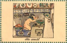 Künstler AK - M. Fischerova-Kvechova