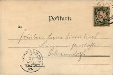 Gruss aus Furth im Wald - Litho