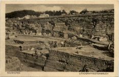 Solnhofen - Lithographiesteinbruch