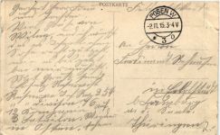 Wilno - Georg Strasse - Feldpost Posen