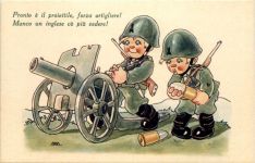 Pronto e il proiettile Humor - Italia - Humor - Militaria