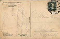 Praha - Zidovsky hrbitov - Rabbi Löw - Judaika