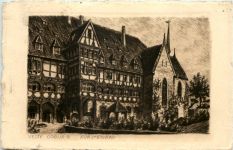 Veste Coburg - Radierung