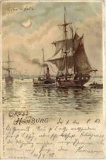 Gruss aus Hamburg - Halt gegen Licht