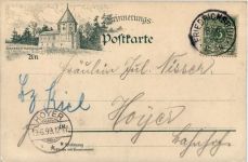 Fürst Bismarck - Friedrichsruh - Litho