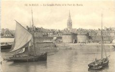St. Malo, La Grande-Porte et le Port de Maree
