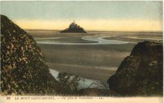 Le Mont Saint-Michel, Vue prise de Tombelaine