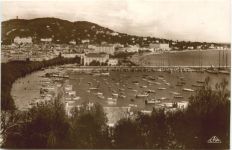 Cannes, Vue generale prise du Mont Chevalier