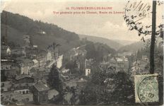 Plombieres-Les-bains, Vue generale prise du Chonot