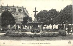 Orleans, Square de la Place Gambetta