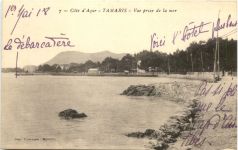 Tamaris sur Mer, Vue prise de la mer