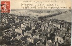 Bordeaux, Vue generale prise de la Tour Saint-Michel