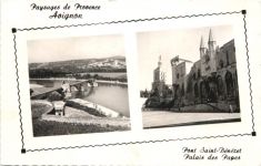 Avignon, Pont Saint-Benezet, Palais des Papes