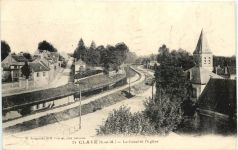 Claye, Le Canal et lÈglise