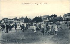 Le Crotoy, Le Plage et les Villas